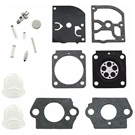 FOREHILL Vergaser-Membran-Reparatursatz für Stihl FS38 FS45 FS55 FS46 HS45 BG45 BG85 MM55 BT45 C1Q-S66 (1/3)