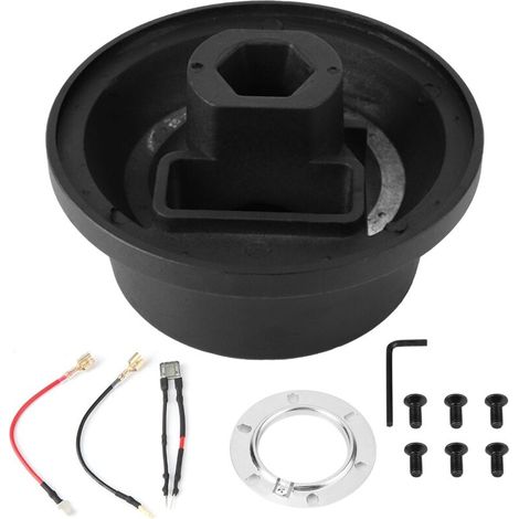 Quick-release adapter kit for car steering wheel hub, for FORD Fiesta Focus Mondeo Mustang (1/5)