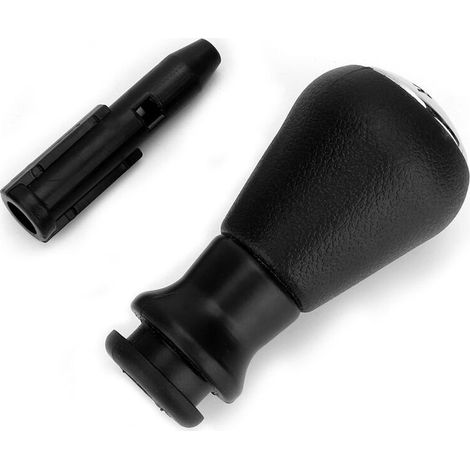 Pommeau de levier de vitesse 5 vitesses pour Peugeot 106 206 306 406 806 107 avec adaptateur (1/5)