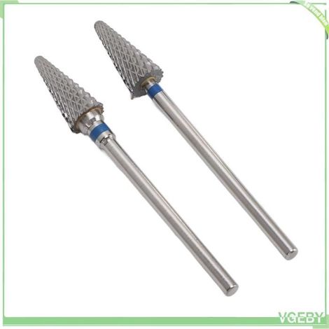 Foret à ongles - FAFEICY - Cône conique - Carbure de tungstène - 2 pièces - Accessoire polyvalent (1/5)