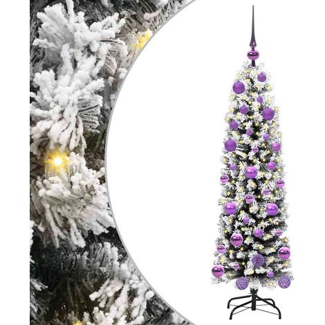 Árbol de Navidad artificial Verde 120 cm PVC, Acero y Plástico vidaXL