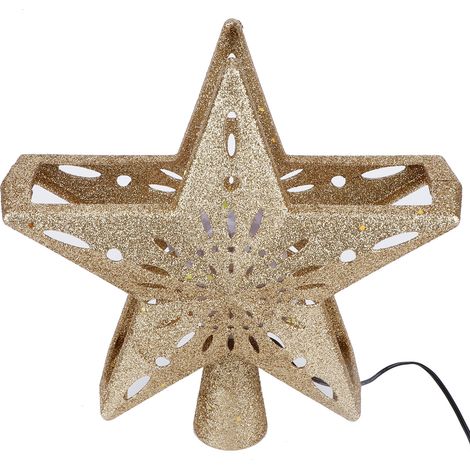 LED-Weihnachtsbaumprojektor mit RGB-Lichtprojektion zur Baumdekoration, EU-Stecker 220–240 V (1/5)