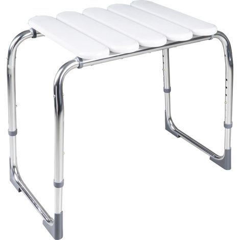 Ridder Badhocker Pro höhenverstellbar weiß Dusch- & Badehocker