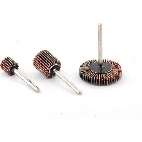 Micro ruota lamellare RL3 D.30x10x3 Gr.80 Rosver - Conf.25pz