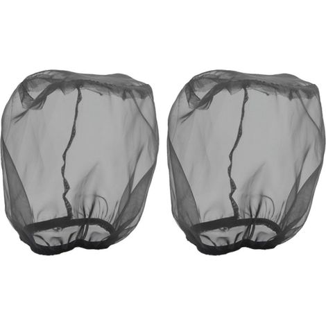2x Couvercle de protection universel conique pour filtre à air de voiture, étanche, résistant à l'huile et à la poussière, pour filtres d'admission d'air à haut débit, 15 x 12 cm (1/5)