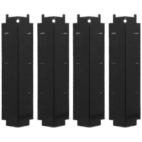 Lot de 4 déflecteurs de chaleur en acier inoxydable de haute qualité pour barbecue Charbroil-AquaForge