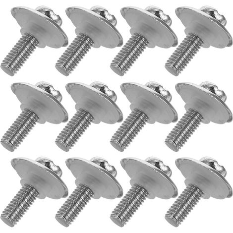 Kit de Réparation 40 Pièces Boulons M5 en Acier Inoxydable Rondelles en Silicone pour Fixation Étanche de Couvercle de Casserole Cuisine Professionnelle (1/5)