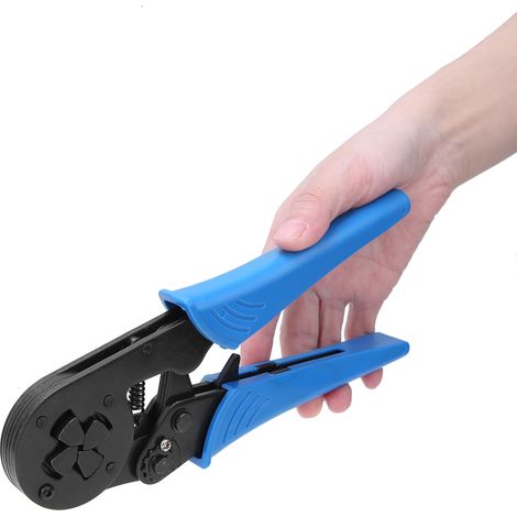 Verstellbares Crimpwerkzeug für Rohrkabelschuhe 4,0–16,0 mm² AWG10-5 HSC8 (1/5)