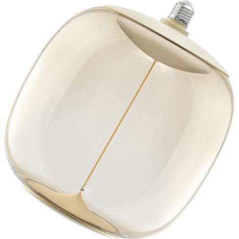 Ampoule LED décorative OSRAM Vintage 1906 BIG, style filament magnétique, 3,4W, 827 Ambre, E27, forme OVALE (1/5)