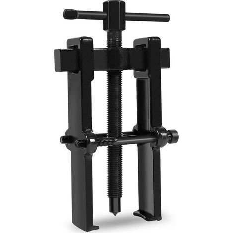 Estrattore per cuscinetti a due griffe – Strumento di rimozione regolabile in acciaio al cromo vanadio – Dimensioni 3 pollici (38 × 65 mm) – Compatibile con volani e ruote – Grid Cool - 3 pollici-Crez (1/5)