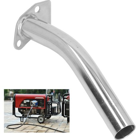 Tuyau d'échappement pour moteur diesel 186F-188F, tuyau d'échappement en acier inoxydable (1/5)