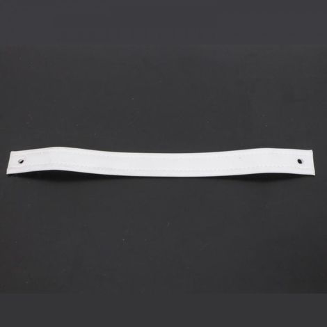 [PRODUIT D'OCCASION] Lanière de selle passager blanche de pour moto avec un entraxe de