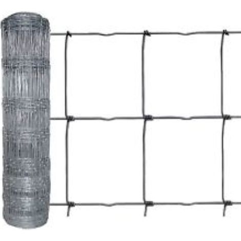 filet pastoral rouleau en acier galvanisA  cm h 100x50 m pour troupeau de chA vres ovins