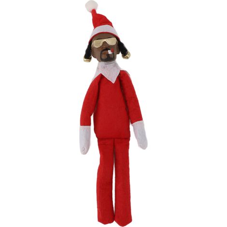 Figurine elfe noire de Noël en résine et feutrine, jouet hip-hop, déco de fête pour maison, bureau, porche et festivals D1 (1/5)