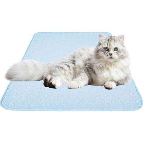 Alfombrilla refrescante para perros, alfombrilla de hielo para gatos, manta refrescante para siestas, colchón transpirable, accesorios para jaulas de mascotas, ideal para picnics en climas cálidos, 12 (1/5)