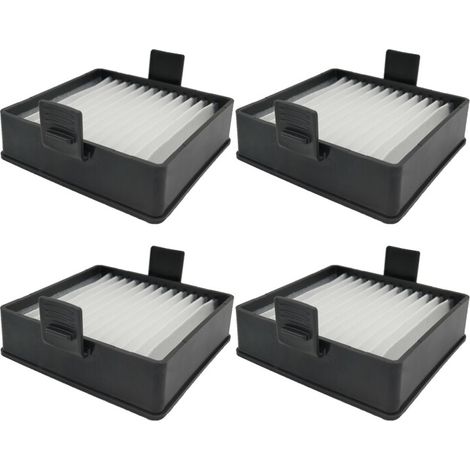 Filtro recambio fácil desmontaje 4 piezas para P714K P712 P713 filtro para aspirador cepillo inalámbrico de mano (1/5)