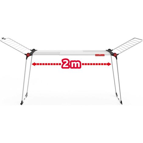 Vileda Wäschetrockner Infinity Flex ausziehbar Wäscheständer Wäscheleine (1/4)