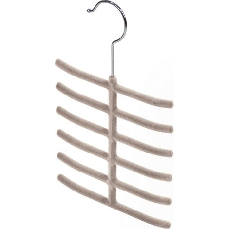 DOMOPAK - SET 2 GRUCCE APPENDI CRAVATTE,ANTISCIVOLO - 16cm BEIGE