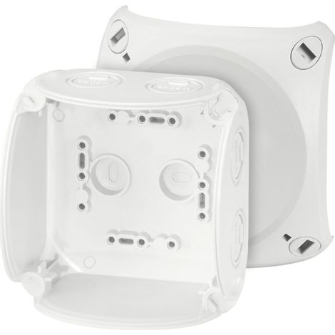 Hensel 62000045 Abzweigkasten (L x B x H) 70 x 104 x 104 mm Lichtgrau (RAL 7035) IP66, IP67, IP69 1 (1/2)