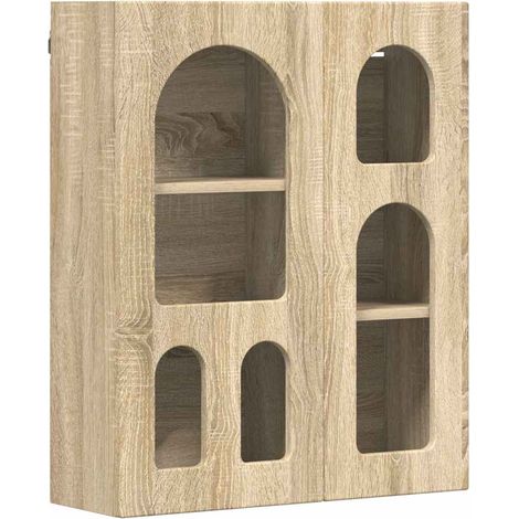 Maison Exclusive - Armadio pensile con lo scaffale Rovere Sonoma 59 x 20 x 71.5 cm