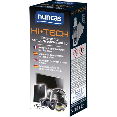 Limpiador detergente de alta tecnología 100ml - Nuncas