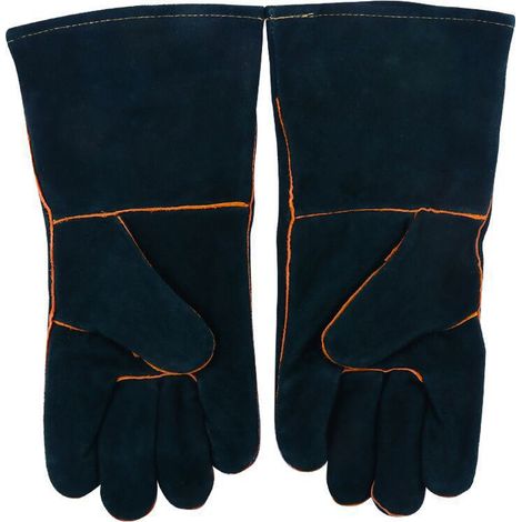 Gants de protection renforcés résistants aux morsures pour la manipulation d'animaux, taille S (environ 35.5 cm de long) (1/2)