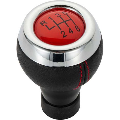 Roter Schaltknauf für MINI COOPER R55 R56 R57 R58 R59 R60 R61, 6 Gänge