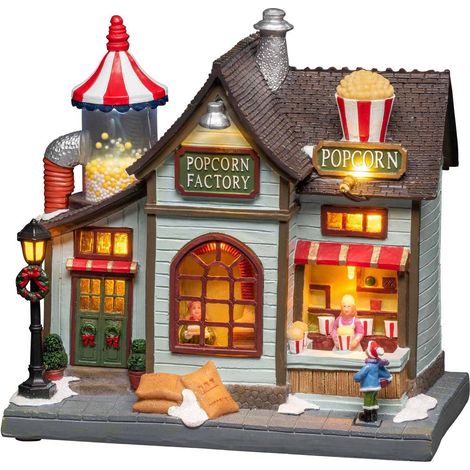 Konstsmide 4219-000 Décor à LED fabrique à pop-corn RVBB LED multicolore alimentation au choix, avec interrupteur (1/2)