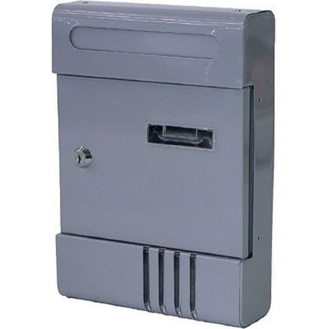 Kaela - Cassetta Postale In Metallo Porta Lettere Chiave Buca Posta H2803 Grigia 56850 - (1/2)