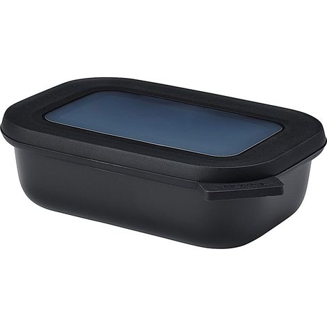 Bol Multifonction Rectangulaire - Boîte Conservation Alimentaire avec Couvercle - Convient comme Boîte de Hermétique pour le Réfrigérateur, Micro-ondes (1/5)