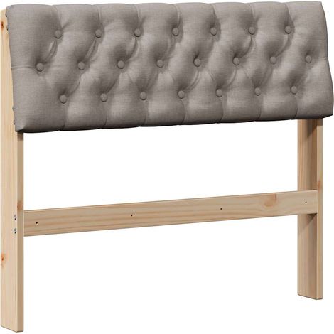 Maison Exclusive - Testiera imbottita Talpa 90 cm Pino massello