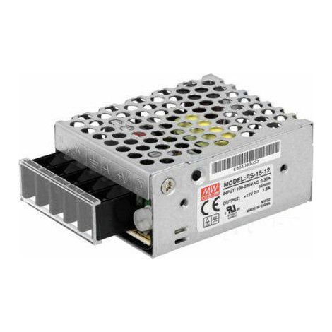 Alimentatore Meanwell 15W Per Strip Led 24V Trasformatore RS-15-24