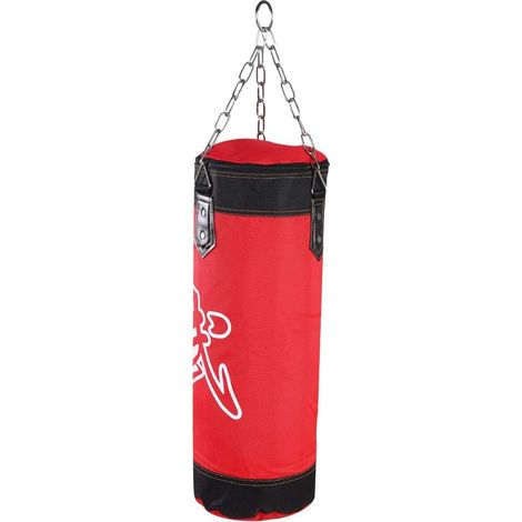 Sac De Frappe, Sacs Boxe Suspendus Oxford Kick Boxing Taekwondo Punching Bag Avec Chaînes Crochet Pour Equipement Entraînement Muay Thai Kickboxing Fitness Karate Salle Adolescents Adultes(60cm Rouge) (1/5)