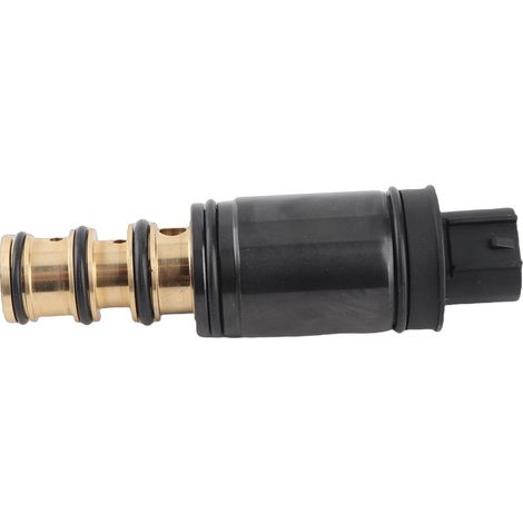 Valve de contrôle électronique de compresseur de climatisation - Compatible pour remplacement avec Denso 5SE09C/6SE12C/6SEU16, pour véhicules Toyota, Lexus, Jeep et autres (valve + sensor, 1 unité) (1/4)
