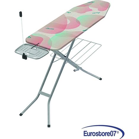 vileda ASSE tavola DA STIRO "PRESTIGE" +GRIGLIA INFERIORE piano 120 x 38 cm (1/4)