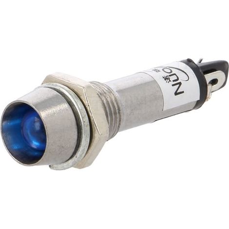 12vdc ha condotto la luce blu chiaro per il pannello Ind8-12b-b