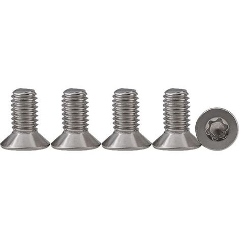 25 pièces M5 x 12 Vis à tête fraisée Vis Torx en acier inoxydable 304 Vis à Métaux Entraînement Standard Vis entièrement filetées Pour l'équipement de machine et les meubles à la maison (1/5)