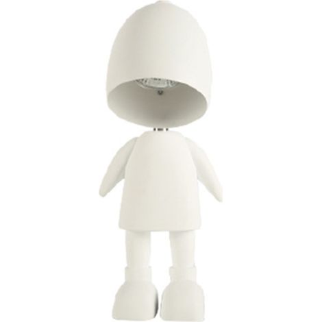 Lampe de fonte de bougie par le haut, lampe chauffante pour cire d'aromathérapie 220V prise AU, blanc robot avec bras oscillant (1/5)