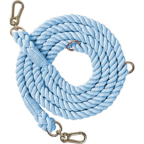 GARRYFIZH Laisse pour Chien Tressée Artisanale – Multifonction Double Tête, Accessoires Dorés pour Course à Pied ou Entraînement (1/5)