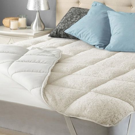 Surmatelas Douceur  180x200cm  Reversible hiver/ete  Ultra doux (1/5)