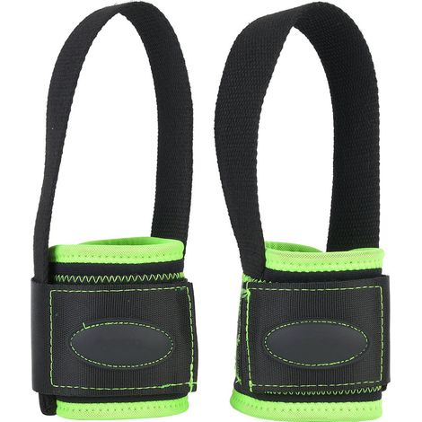 Sangle De Poignet En Nylon - Protection Pour Haltérophilie Et Fitness - Ajustable Avec Velcro - Lot De 2 (1/5)