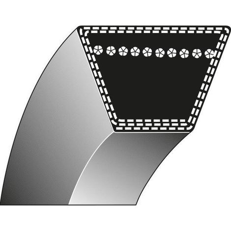 Cinghia trapezoidale rasaerba tagliaerba 52-186 ALPINA