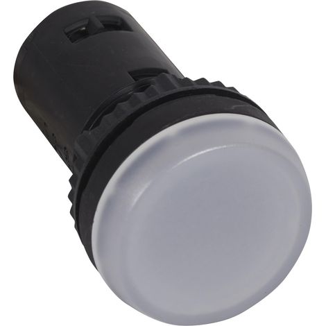 Voyant monobloc avec LED intégrée IP69 Osmoz complet blanc 130V LEGRAND 024605 (1/2)