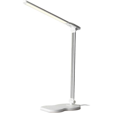 Lampe de chevet LED tactile à intensité variable pour la maison ou le bureau, protection des yeux, avec minuterie, 5 niveaux, 10 niveaux, 5 modes, 45 minutes (1/5)