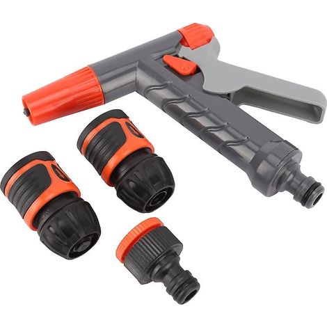 Handheld Type Garden Watering Head Watering Irrigation Spray Head with Hose Connector (1/5)