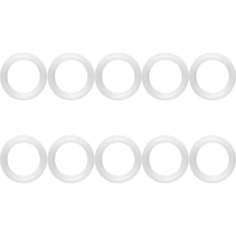 Joint de coupe sanitaire silicone 1.5" - 10 pièces - Kit pour tuyaux Ø50.5mm - Joints d'étanchéité alimentaire pour raccords clamp (1/4)