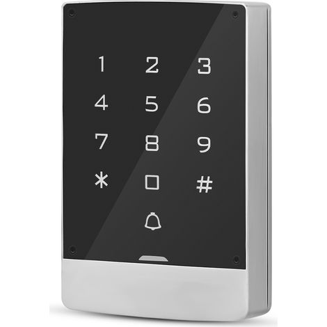 RFID-Zutrittskontrollsystem mit 125 kHz, wasserdicht gemäß IP65, Wiegand-26-Tastatur, passwortgeschützter Türöffner (1/5)