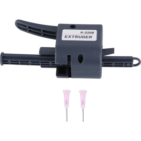 Extrusora de pasta de soldadura K2208 con boquillas de 1,3 mm - Dispensador portátil de fundente y pegamento para soldadura (1/5)