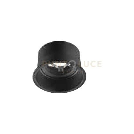 FARETTO COMB GU10 CUT OUT L.8,1CM IP20 NERO DIREZIONALE ORIENTABILE