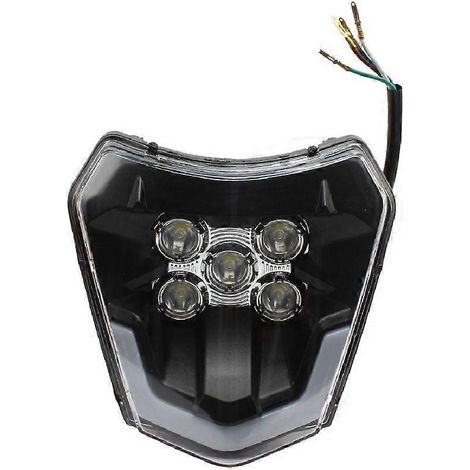 Motorrad-LED-Scheinwerfer mit Tagfahrlicht, wasserdicht für sicheres Fahren